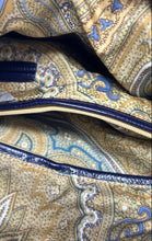 Load image into Gallery viewer, Hype Womens Blue Leather Inner Pockets Zipper Shoulder Hobo Handbag