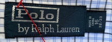 Load image into Gallery viewer, Polo Ralph Lauren Mens White Light Blue Collared Long Sleeve Dress Shirt Size 16