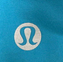 Load image into Gallery viewer, Lululemon Womens Energy Longline Blue Crossback Strap Sports Bra Size 8