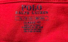Load image into Gallery viewer, Polo Ralph Lauren Mens Red Short Sleeve Classic Fit Pullover T-Shirt Size XL