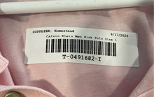 Load image into Gallery viewer, Calvin Klein Mens Pink Short Sleeve Stretch Regular Fit Polo Shirt Size L