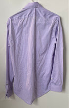 Load image into Gallery viewer, Calvin Klein Mens Purple Cotton Long Sleeve Collared Dress Shirt Size Small