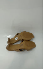 Load image into Gallery viewer, Express Womens Brown Leather Slip-On Open Toe Slide Sandals Size 8 M