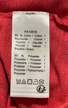 Load image into Gallery viewer, Lacoste Mens Red Collared Slim Fit Short Sleeve Polo Shirt Size Small
