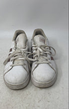 Load image into Gallery viewer, Adidas Boys Grand Court EF0101 White Gold Lace-Up Low Top Tennis Shoes Size 3
