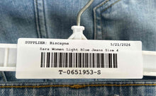 Load image into Gallery viewer, Zara Womens Light Blue Denim 5 Pocket Design High-Rise Skinny Jeans Size 4