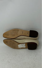 Load image into Gallery viewer, Bally Womens Beige Leather Slip-On Closed Toe Loafer Flats Size 8 M