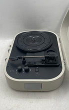Load image into Gallery viewer, Crosley Discovery Gray Wireless Bluetooth Portable Suitcase Record Turntable