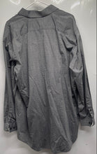 Load image into Gallery viewer, J. Ferrar Mens Gray Print Long Sleeve Collared Slim Fit Stretch Dress Shirt XL