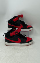 Load image into Gallery viewer, Nike Kids Court Borough Mid 2 CD7782-003 Black Red Sneaker Shoes Size 6Y