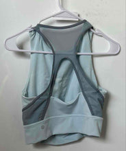 Load image into Gallery viewer, Lululemon Womens Light Blue Mesh Strap Activewear Cropped Tank Top Size 8