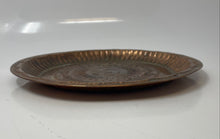 Load image into Gallery viewer, Engraved Religious Symbols Handmade Copper Temple Decorative Plate