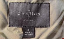 Load image into Gallery viewer, Cole Haan Womens Beige Long Sleeve Hooded Full-Zip Trench Coat Size Large