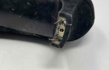 Load image into Gallery viewer, Authentic Salvatore Ferragamo Womens Black Leather Pump Heels Size 7B Damaged