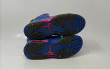 Load image into Gallery viewer, Nike Kids Air Jordan 6 Retro Blue Leather Lace-Up Sneaker Shoes Size 3Y