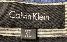 Load image into Gallery viewer, Calvin Klein Mens Black Cotton Short Sleeve Spread Collar Polo Shirt Size XL