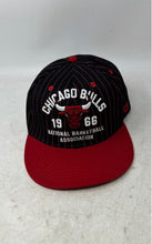 Load image into Gallery viewer, Ultra Game Mens Black Red Chicago Bulls Basketball Snapback Cap One Size