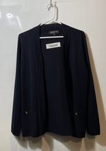 Load image into Gallery viewer, Jones New York Womens Black Long Sleeve Knitted Cardigan Sweater Size L