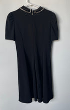 Load image into Gallery viewer, Karl Lagerfeld Womens Black Short Sleeve Collared Regular Fit Mini Dress Size 8
