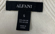Load image into Gallery viewer, Alfani Mens White Collared Short Sleeve Regular Fit Knitted Polo Shirt Size S