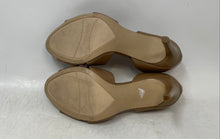Load image into Gallery viewer, Franco Sarto Womens Hanita Brown Leather Peep Toe Stiletto D’Orsay Heels Size 6M