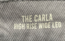Load image into Gallery viewer, Kensie Womens Gray Light Was Luxe Stretch High Rise Wide-Leg Jeans Size 10/30
