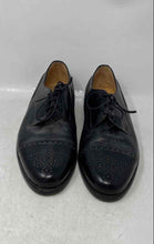 Load image into Gallery viewer, Johnston & Murphy Mens Cellini Black Leather Wingtip Oxford Dress Shoes Size 9M