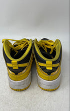 Load image into Gallery viewer, Nike Womens Dunk High Up DH3718-001 Yellow Black Lace-Up Sneaker Shoes Size 7.5