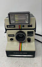 Load image into Gallery viewer, Polaroid OneStep Beige Q-Light Flash Rainbow Land Camera Not Tested