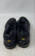Load image into Gallery viewer, Nike Kids Air Max Plus CD0609-001 Black Lace-Up Sneakers Shoes Size 7Y