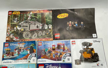 Load image into Gallery viewer, Lot Of 10 Pcs Lego Star Wars Seinfeld & Disney Theme Instructions Manual Booklet