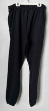 Load image into Gallery viewer, Jerzees Mens Black Elastic Waist Tapered Leg Sweatpants Size XL