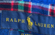 Load image into Gallery viewer, Ralph Lauren Mens Multicolor Plaid Long Sleeve Classic Fit Button-Up Shirt Sz L