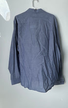 Load image into Gallery viewer, Calvin Klein Mens Blue Dual Pockets Collared Long Sleeve Button-Up Shirt Sz XXL
