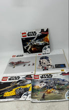 Load image into Gallery viewer, Lot Of 5 Pieces Lego Star Wars Multicolor Building Toy Instruction Manual Books