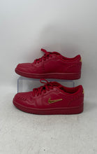 Load image into Gallery viewer, Nike Womens Air Jordan 1 Low Method Of Make FN5032-607 Red Sneakers Shoes Sz 7.5