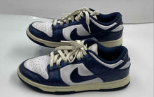 Load image into Gallery viewer, Nike Womens Dunk Low PRM FN7197-100 White Blue Lace-Up Sneaker Shoes Size 8.5