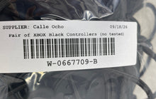 Load image into Gallery viewer, Lot Of 2 Pcs Razer Wolverine Black Video Game Controller For Xbox Not Tested