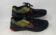 Load image into Gallery viewer, Nike Mens Metcon DSX Flyknit Black And Green Lace-Up Sneaker Shoes Size 13