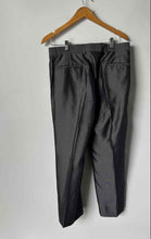 Load image into Gallery viewer, Vinci Mens Gray Striped Notched One Button Blazer & Pants 2 Piece Suit Set 32R