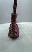 Load image into Gallery viewer, Vera Bradley Womens Multicolor Floral Inner Divider Double Handle Tote Bag