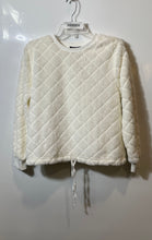 Load image into Gallery viewer, Steve Madden Womens Off-White Crew Neck Long Sleeve Pullover Sweater Size Small