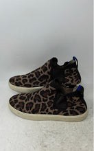 Load image into Gallery viewer, Rothy’s Womens Brown Animal Print Wildcat Pull On Chelsea Boots Size 10