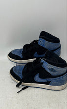 Load image into Gallery viewer, Nike Unisex Kids Air Jordan 1 FD1412-042 Black Blue White Sneakers Shoes Size 3Y