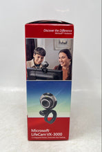 Load image into Gallery viewer, Microsoft LifeCam VX-3000 Gray Autofocus Digital Web Camera In Box Not Tested