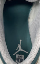 Load image into Gallery viewer, Nike Mens Air Jordan 1 Low SE FQ7687-300 Green White Lace-Up Sneakers Shoes Sz 8