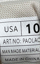 Load image into Gallery viewer, Berness Womens Paolao Beige Lace-Up Low Top Sneaker Shoes Size 10