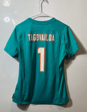 Load image into Gallery viewer, Nike Mens Green NFL Miami Dolphins Tua Tagovailoa #1 Football Sport Jersey Sz M