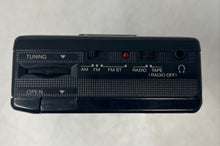 Load image into Gallery viewer, Sharp Portable AM/FM Stereo Cassette Player Model JC-130 BK Untested