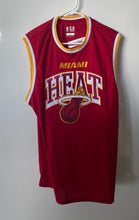 Load image into Gallery viewer, Ultra Game Mens Red NBA Miami Heat Embroidered Logo Basketball Jersey Size XL